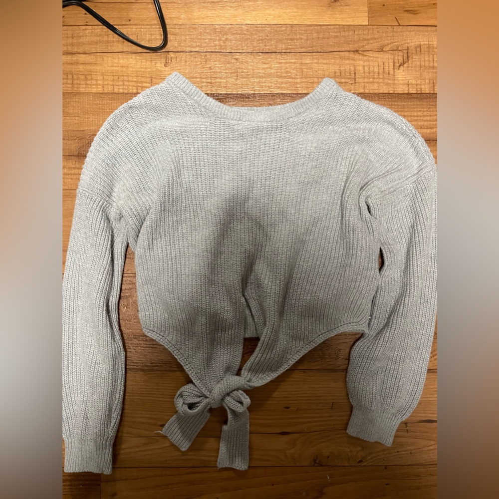Hollister cropped sweater